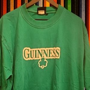 Vintage Guinness Shamrock ☘ Tee Size XXL